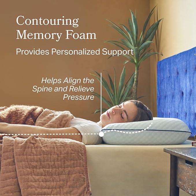 Weekender Gel Memory Foam Pillow - King Size - 1-Pack - Medium Firm Feel - Neck and Shoulder Support - Side & Back Sleepers - Home, Hotel, & Hospital Essentials - CertiPur Certified