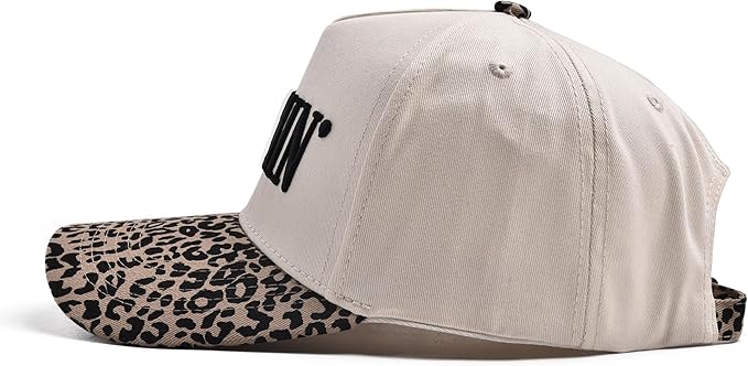 Womens Trucker Hat - with Mommin Embroidery Ponytail Fit - Mothers Day Great Gifts for Mom Wife Stepmom