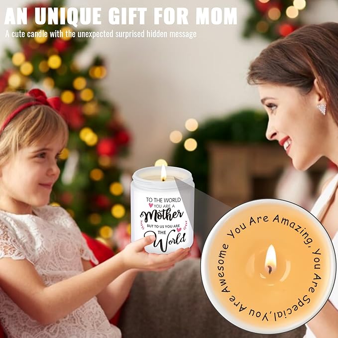Funny Mom Candle,Mothers Day Gifts for Mom from Daughter Kids Son, Birthday Gifts,Best Presents for Mum Christmas Valentines,Stepmom,Mother in Law, Candles for Mother's Day