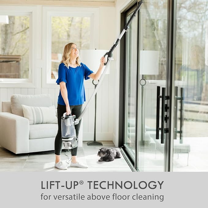 Kenmore DU4399 Featherlite Lift-Up Bagless Upright Vacuum 2-Motor Power Suction Lightweight Carpet Cleaner with Hair Eliminator Brushroll, HEPA Filter and 2 Cleaning Tools
