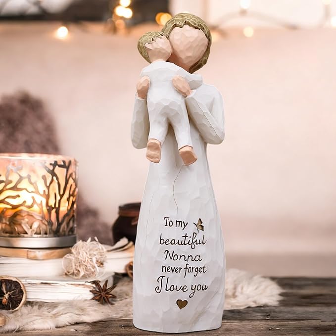 Nonna Gifts for Grandma, Gifts for Nonna, Nonnie Gift for Grandmother, Sculpted Hand-Painted Figurine