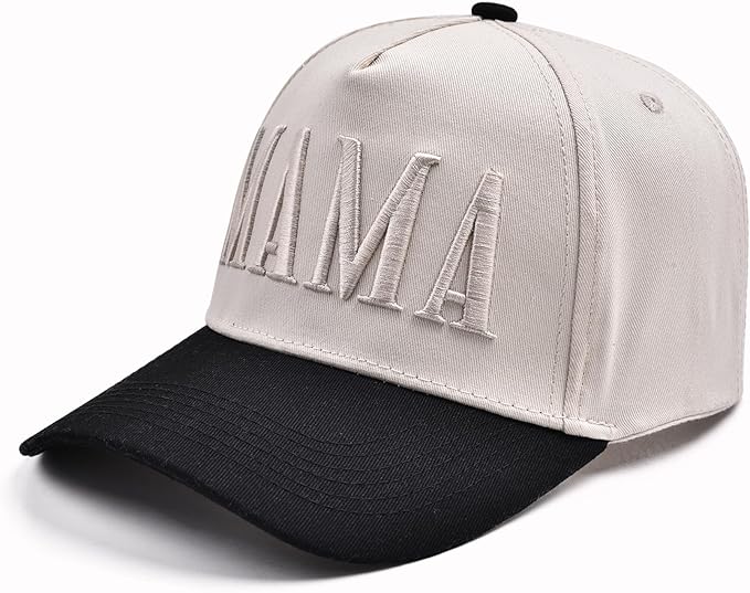 Womens Trucker Hat - with Mommin Embroidery Ponytail Fit - Mothers Day Great Gifts for Mom Wife Stepmom