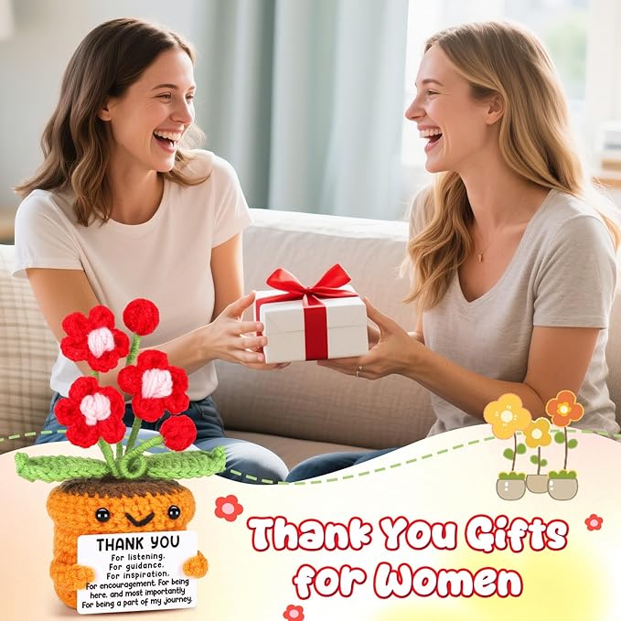 Thank You Gifts for Coworker Women Boss Lady End of Year Gifts for Teacher Friends Her Female Decoration Graduation Birthday Handmade Appreciation Present for Mentor, Nurse, Doctor Boss Day
