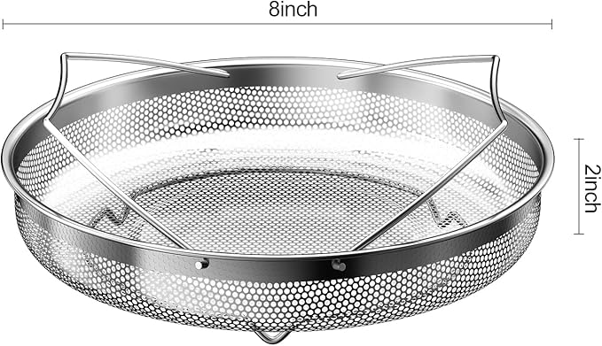 FogDream Titanium Non Stick Frying Pan, 10in Tri-Ply Stainless Steel Deep Saute Pan, All-in-One Cookware Set(Spatulas&Steamer), Stay Cool Handle, Dishwasher & Oven-Safe,Induction Compatible,Gold