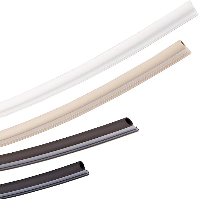 Window Weatherstrip Seal 1/4" Bulb Bubble Kerf Mount 4 Colors & 6 Length Options