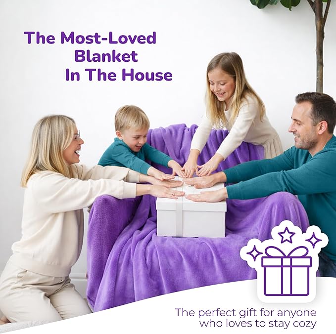 Super Blanky Wearable Blankets for Women, Adult Wearable Blanket Men, Mother's Day Gifts for Her, Wife Birthday Gift Ideas