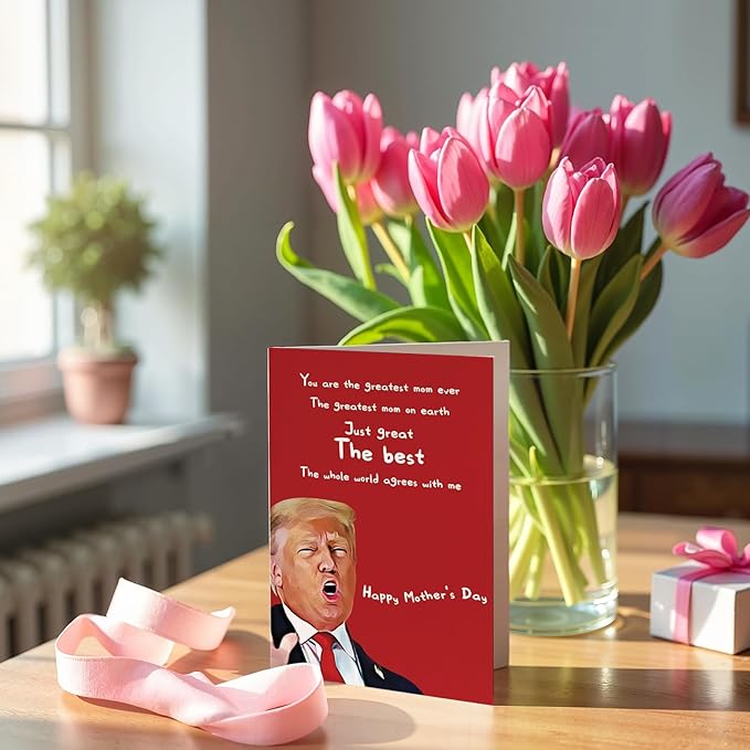 Funny Mothers Day Card Gifts for Mom Grandma Wife, Happy Mothers Day Gifts for Mom, Great Mother's Day Card from Daughter Son