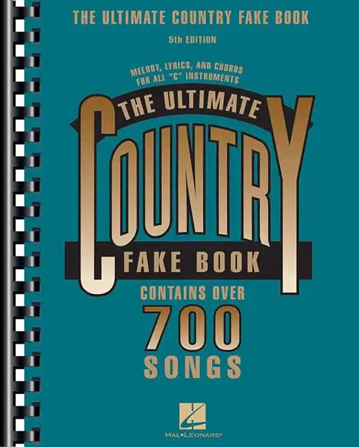 The Ultimate Country Fake Book: C Instruments - Paperback