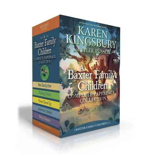 A Baxter Family Children Complete Paperback Collection (Boxed Set): Best Family Ever; Finding Home; Never Grow Up; Adventure Awaits; Being Baxters - Paperback