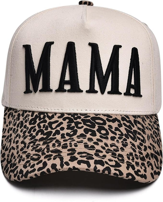 Womens Trucker Hat - with Mommin Embroidery Ponytail Fit - Mothers Day Great Gifts for Mom Wife Stepmom