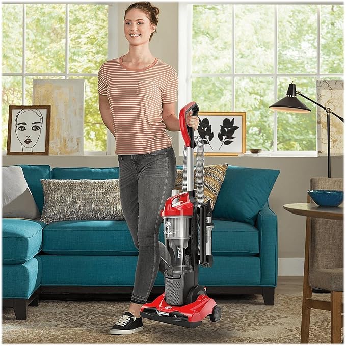 Dirt Devil Endura Reach Upright Bagless Vacuum Cleaner | For Carpet and Hard Floor, Powerful, Lightweight, Corded Vacuum Cleaners for Home Use