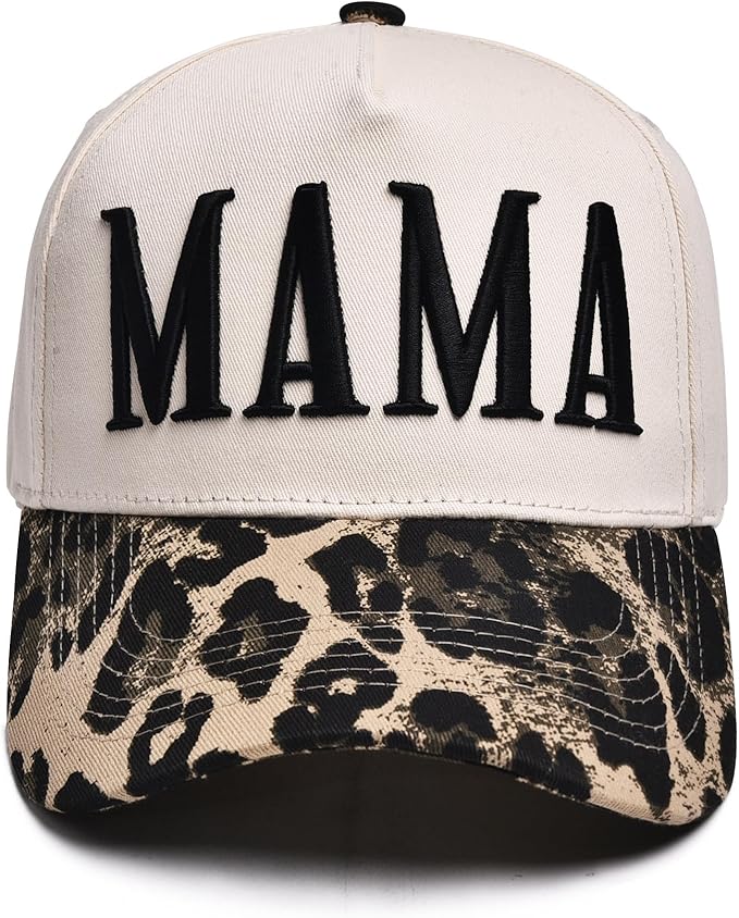 Womens Trucker Hat - with Mommin Embroidery Ponytail Fit - Mothers Day Great Gifts for Mom Wife Stepmom
