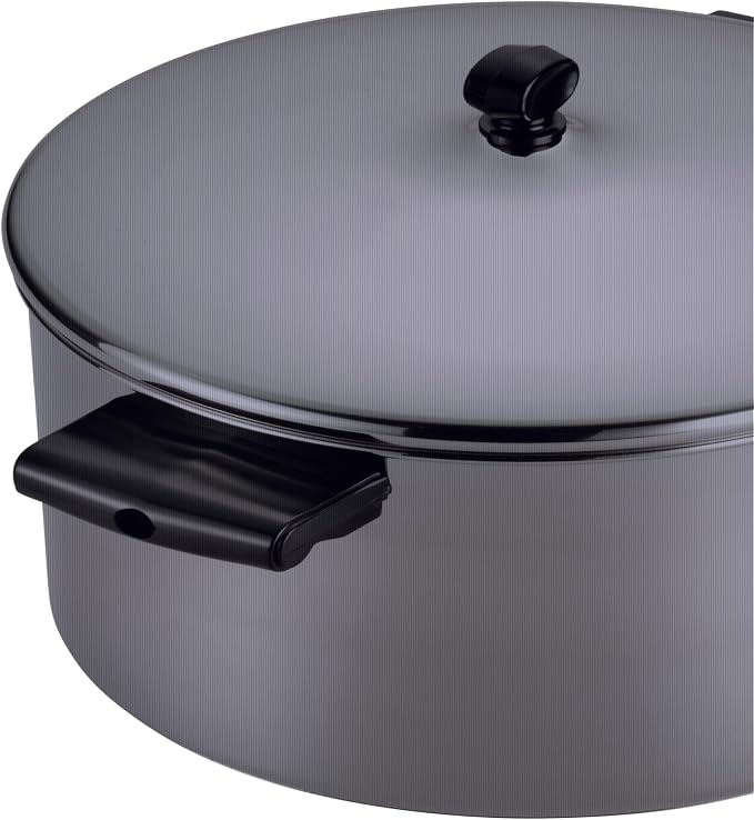 Farberware Classic Series Stainless Steel Stock Pot with Lid, 8-Quart, Silver