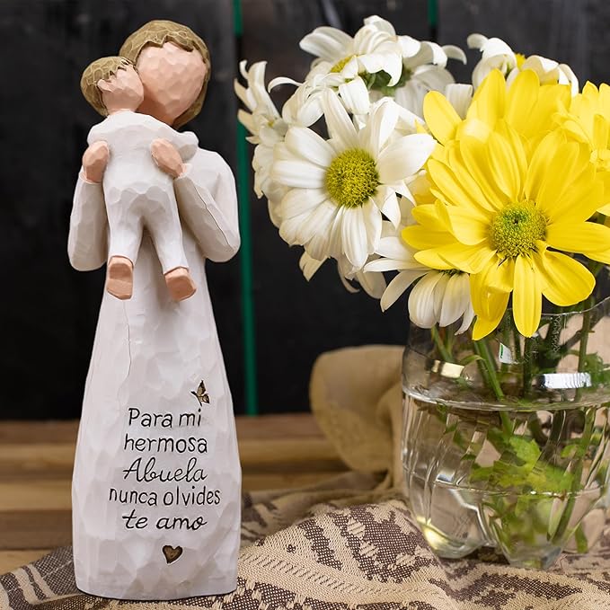 Abuela Gifts, Abuelita Gifts, Regalos para Abuela, Regalo de Navidad para Mujer, Sculpted Hand-Painted Figurine