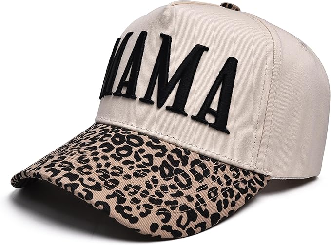 Womens Trucker Hat - with Mommin Embroidery Ponytail Fit - Mothers Day Great Gifts for Mom Wife Stepmom
