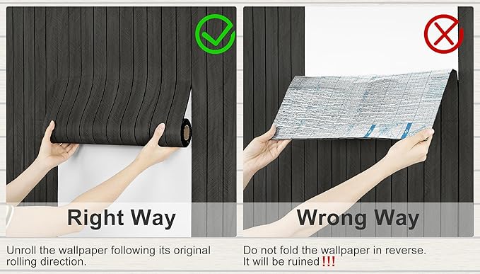 Wood Slat Wall Panel Grey Black 3D Wood Panels for Wall Decor Removable Shiplap Peel and Stick Wallpaper Acoustic Wooden Slat Wallpaper for Bedroom Cabinet Backsplash TV Background Ceiling