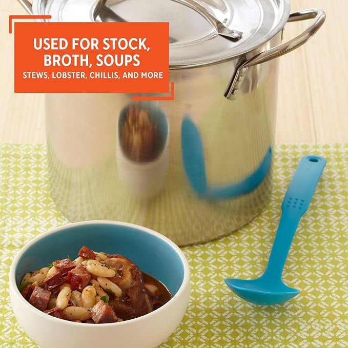 IMUSA Stainless Steel Stock Pot with Lid, 20 Quart, Silver | Mirror-Polished Finish, Riveted Side Handles, Retains Heat and Moisture, Ideal for Broths, Soups, Stews, And More