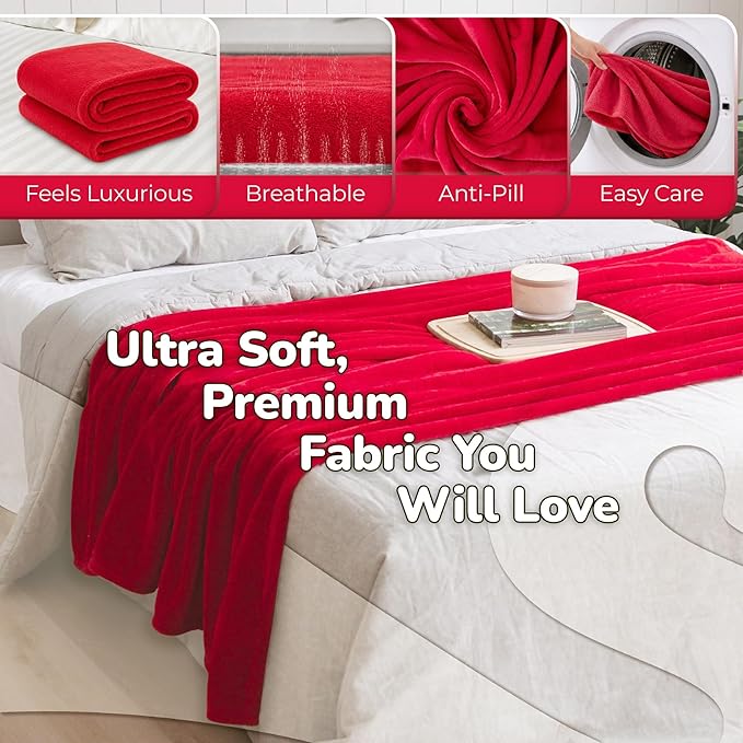 Super Blanky Wearable Blankets for Women, Adult Wearable Blanket Men, Mother's Day Gifts for Her, Wife Birthday Gift Ideas