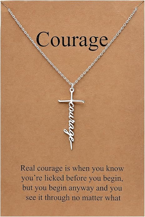 Lcherry Faith Cross Pendant Necklace for Women Religious Christian Jewelry Mother's Day Gifts for Women