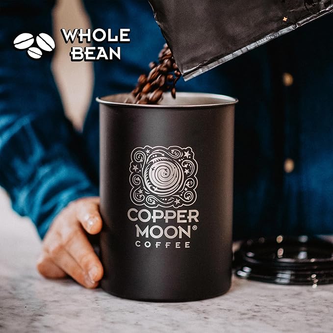 Copper Moon Dark Roast Whole Bean Coffee, Dark Sky Blend, 2 Lb
