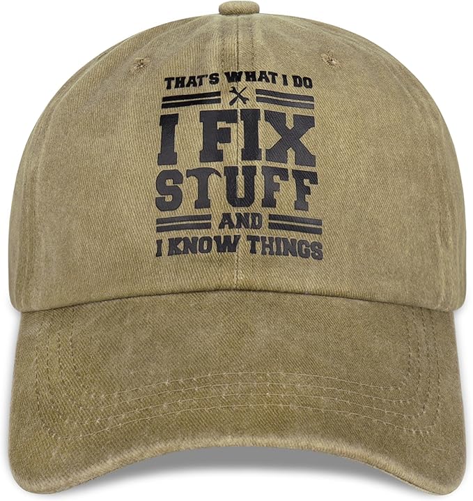 Cotton Baseball Cap Adjustable Mens Gifts Ideas for Birthday