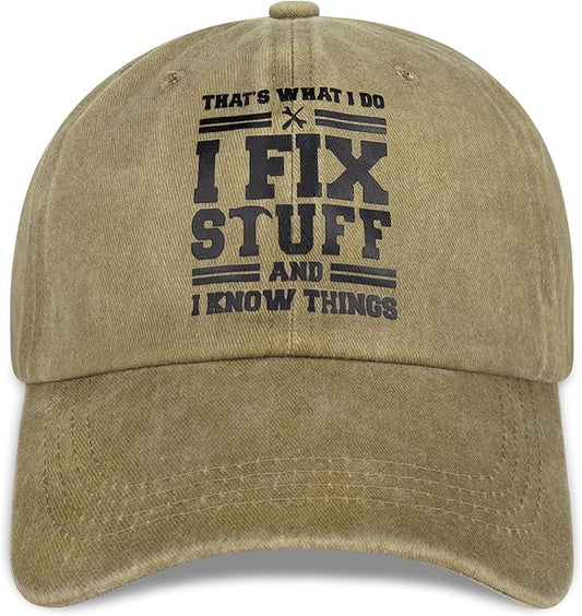 Cotton Baseball Cap Adjustable Mens Gifts Ideas for Birthday