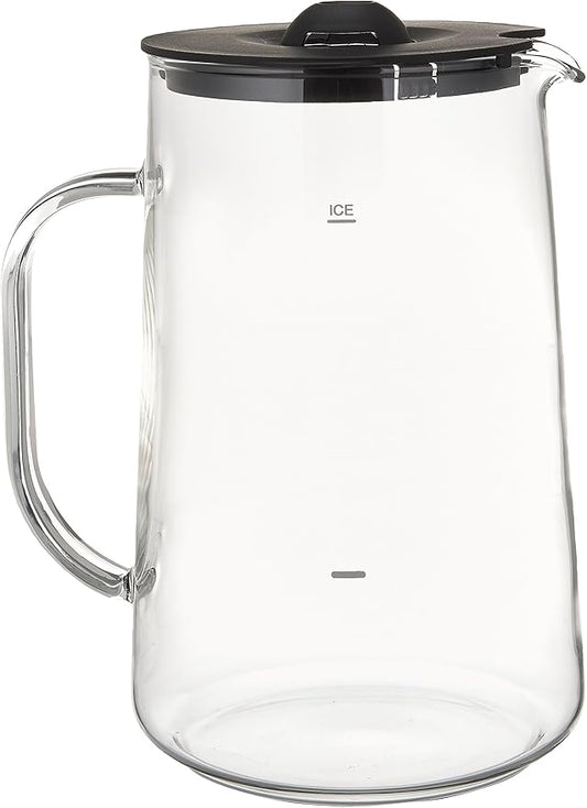 Capresso 6624 Ice Tea Glass Pitcher, 80 oz. (2.5 Qt.)