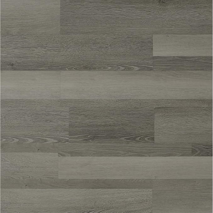 Peel and Stick Wall Panels, Easy Self Adhesive Vinyl Tiles Wall Planks, Farmhouse Wood Grain Shiplap for Kitchen Bedroom Interior WallDecor (12 pcs/18.1 Sq Ft/Box) (Oak White)