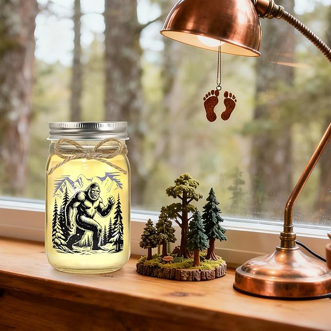 Big Foot Sasquatch Gifts for Men Women Unique Sasquatch Christmas Gifts Bigfoot Decor