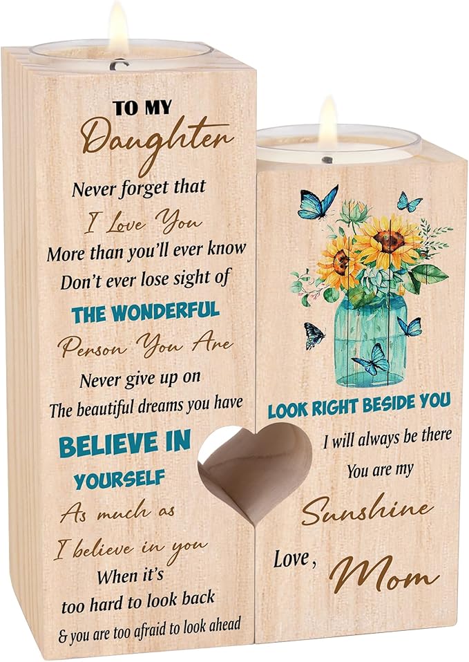 Daughter Gifts from Mom - Unique Christmas Birthday Gifts, Grown Daughter Gift Ideas for Mother's Day, Graduation, Thanksgiving