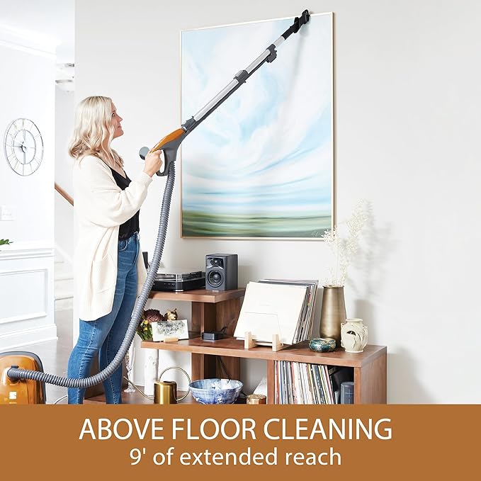 Kenmore BC4040 400 Series Lightweight Bagged Canister Vacuum Cleaner 2-Motor System, HEPA Filter, Extended Reach, Auto Cord Rewind with Height Adjustment for All Floors