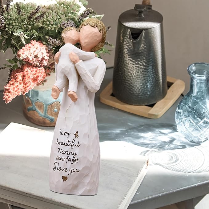 Nanny Gifts for Grandma, Gifts for Nanny, Gift from Grandkids, Sculpted Hand-Painted Figurine