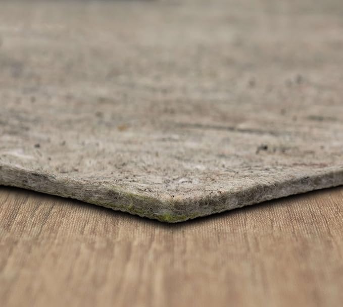 Mohawk Home Non Slip Rug Pad 2' x 3'- 1/4" Thick Felt + Latex Rubber Gripper - Dual Surface Cushion for Hardwood, Carpet, Tile Floors, Made in USA