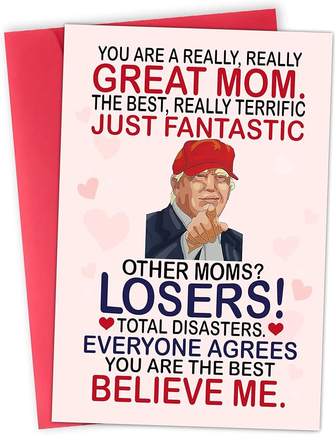 Funny Mothers Day Card Gifts for Mom, Wife - Mothers Day Gifts for Mom from Daughter, Son, Kids, Husband on Mothers Day - Heartfelt Message to Mother, Perfect for Birthday, Mothers Day Gifts, Humorous Mom Greeting Cards, Premium Quality