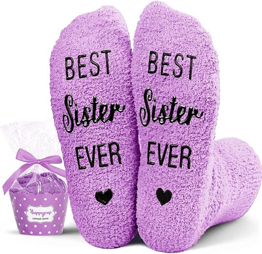 HAPPYPOP Mothers Day Socks - Sisters Aunt Gifts, Gifts for Sister Daughter Mother in Law