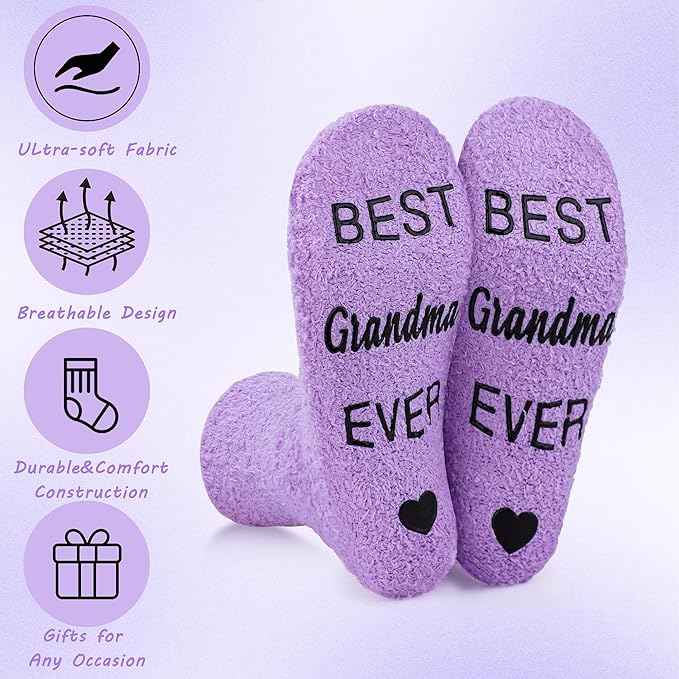 Grandma Gifts, Mothers Day Birthday Gifts for Grandma, Christmas Ideas Present for Grandmother Basket Set of 7