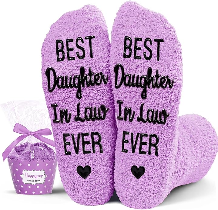 HAPPYPOP Mothers Day Socks - Sisters Aunt Gifts, Gifts for Sister Daughter Mother in Law