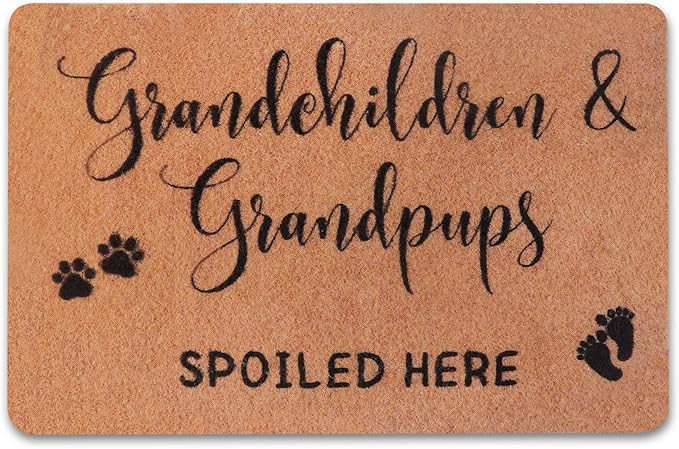 Mothers Day Nana Gifts for Grandma,Grandma Gifts,Gifts for Grandparents,Nana Gifts,Grandma Birthday Gifts,Gigi Mimi Grandma Gifts from Granddaughter Grandchildren Grandson Grankids,Doormats Home Decor