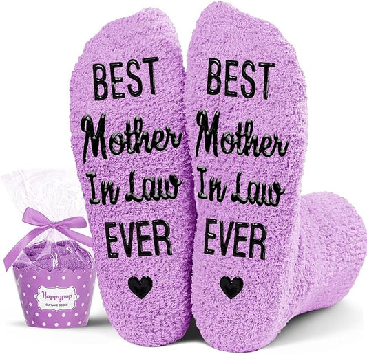 HAPPYPOP Mothers Day Socks - Sisters Aunt Gifts, Gifts for Sister Daughter Mother in Law