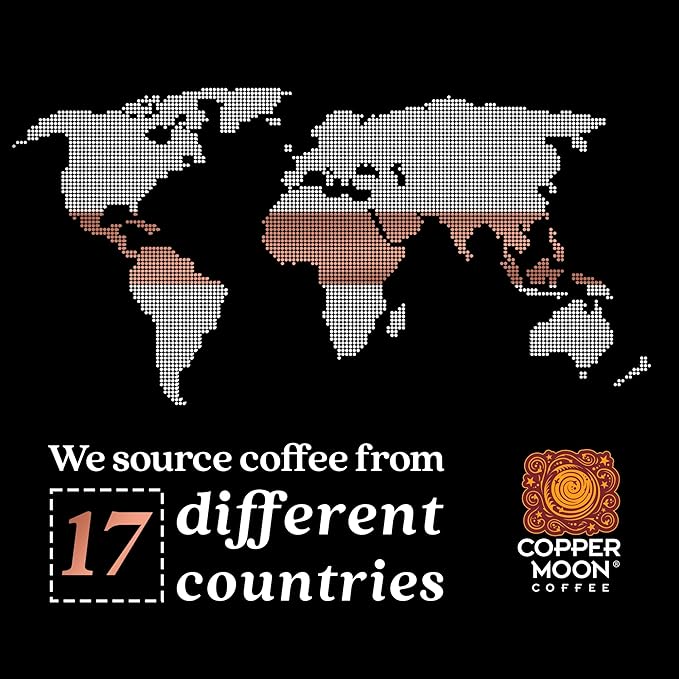 Copper Moon Dark Roast Whole Bean Coffee, Dark Sky Blend, 2 Lb
