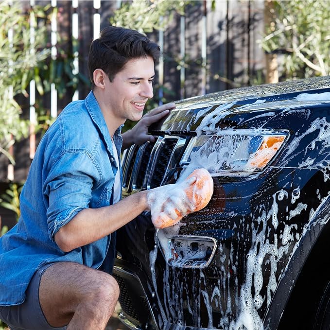 Car Wash Pad by Armor All, Microfiber Car Wash Supplies for Cars, Trucks and Motorcycles