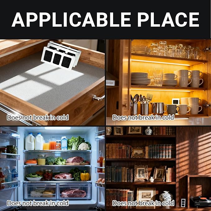 Air Filter for Frigidaire Refrigerator Compatible with Frigidaire PAULTRA2, Home Kitchen Use Air Purification for Refrigerator Water Dispenser, for Families with Kids Seniors Households (4)