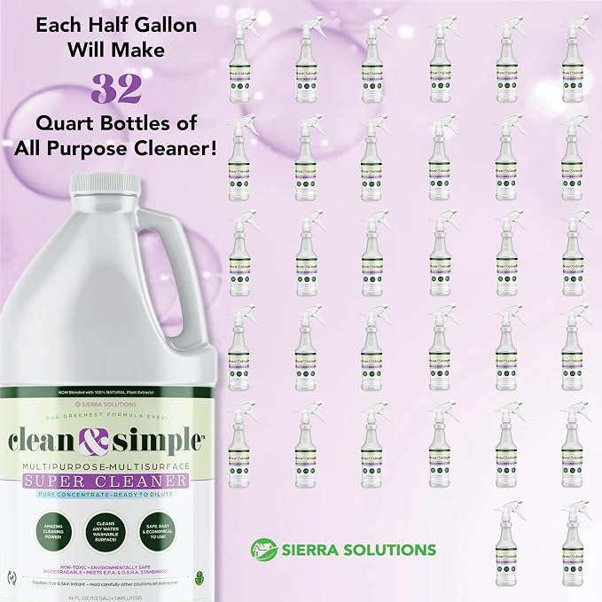 All-Purpose | Household Cleaner | clean & simple™ SUPER CLEANER concentrate