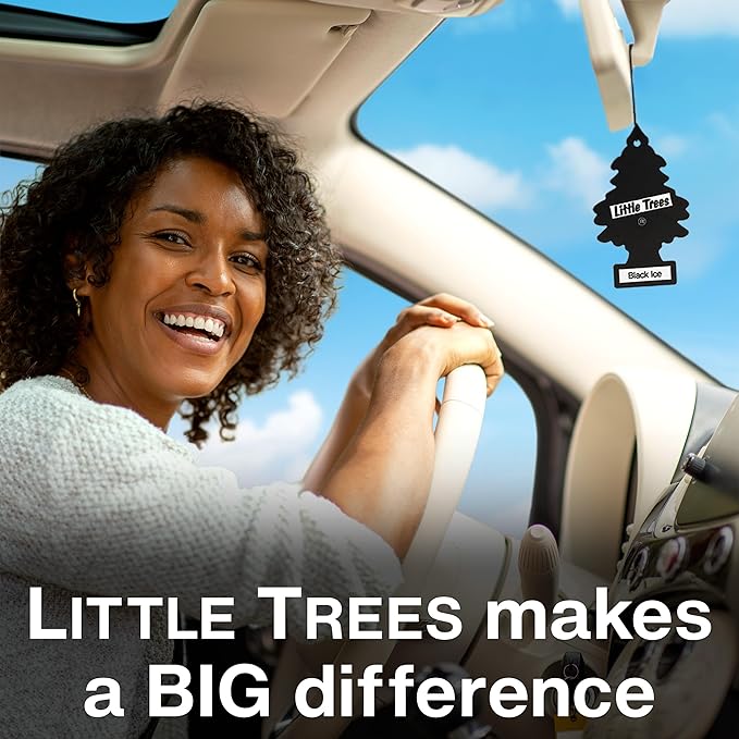LITTLE TREES Car Air Freshener | Hanging Tree Provides Long Lasting Scent for Auto and Home | 24 Air Fresheners |Sour Power