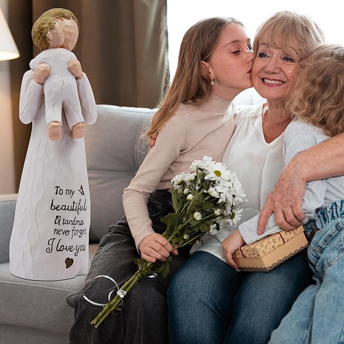 Grandma Gifts, Gifts for Grandma, Sculpted Hand-Painted Figurine