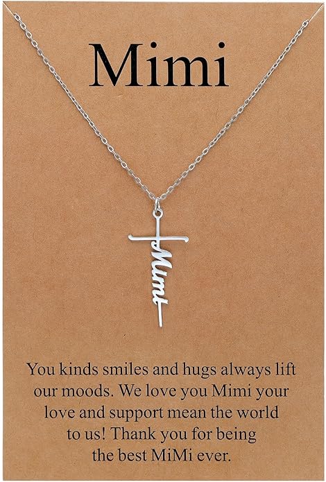 Lcherry Faith Cross Pendant Necklace for Women Religious Christian Jewelry Mother's Day Gifts for Women