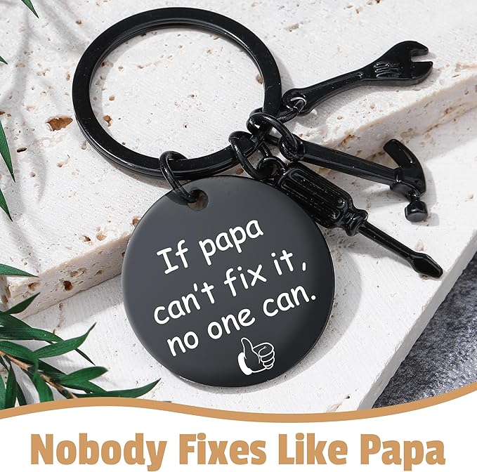Papa Gifts from Grandkids Papa Birthday Gifts for Men Happy Birthday Gift Ideas for Best Papas from Grandson Granddaughter Grandchildren Funny Gift Set for Christmas, Fathers Day with Hat, Wine Glass