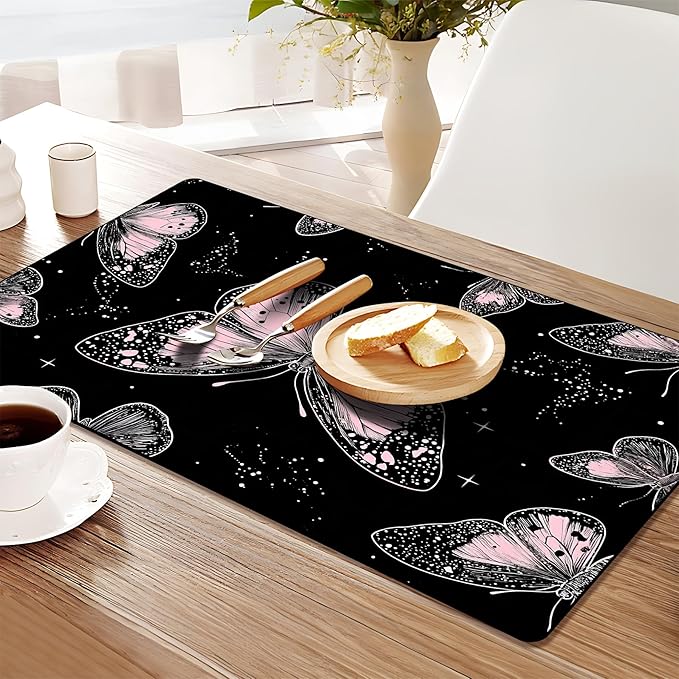 Coffee Mat 17"x32" - Extra Large Absorbent Non Slip Dish Drying Mat,Coffee Bar Accessories,Kitchen Counter Protector for Coffeemaker, Sink, Dining Decor