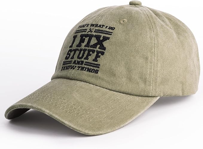Cotton Baseball Cap Adjustable Mens Gifts Ideas for Birthday