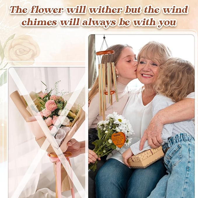 Mamaw Gifts, Birthday Gifts for Mamaw, Grandma Gift in Spanish, Grandma Wind Chimes, Mothers Day for Grandmother Granny Grammy